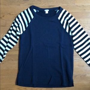 J.Crew Long Sleeve With Stripes